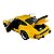 Miniatura Porsche 911 Turbo Amarelo Metal 1:24 - Imagem 3