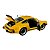 Miniatura Porsche 911 Turbo Amarelo Metal 1:24 - Imagem 5