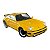 Miniatura Porsche 911 Turbo Amarelo Metal 1:24 - Imagem 9