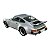 Miniatura Porsche 911 Turbo Prata Metal 1:24 - Imagem 4