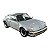 Miniatura Porsche 911 Turbo Prata Metal 1:24 - Imagem 8