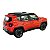 Miniatura Jeep Renegade Laranja Metal 1:24 - Imagem 5