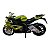 Miniatura Moto BMW S1000 RR Verde Maisto 1:18 - Imagem 3