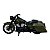 Miniatura Moto Harley Davidson Road King Verde Maisto 1:18 - Imagem 3
