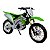 Miniatura Moto Kawasaki KX 450F Verde Burago 1:18 - Imagem 1