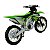 Miniatura Moto Kawasaki KX 450F Verde Burago 1:18 - Imagem 5