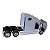 Miniatura Caminhão Freightliner Columbia Branco Metal 1:32 - Imagem 3