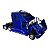 Miniatura Caminhão Freightliner Columbia Azul Metal 1:32 - Imagem 4
