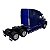 Miniatura Caminhão Freightliner Columbia Azul Metal 1:32 - Imagem 8