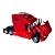Miniatura Caminhão Freightliner Columbia Vermelho Metal 1:32 - Imagem 3