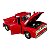 Miniatura Ford F100 Pickup 1955/56 Vermelho Metal 1:24 - Imagem 4