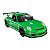 Miniatura Porsche 911 Gt3 Rs Verde Welly Metal 1:24 - Imagem 6