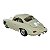 Miniatura Porsche 356 1961 Creme Metal Burago 1:24 - Imagem 5