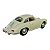 Miniatura Porsche 356 1961 Creme Metal Burago 1:24 - Imagem 6