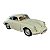 Miniatura Porsche 356 1961 Creme Metal Burago 1:24 - Imagem 7