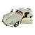 Miniatura Porsche 356 1961 Creme Metal Burago 1:24 - Imagem 9