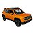 Miniatura Jeep Renegade Laranja Metal 1:24 - Imagem 10