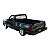 Miniatura Chevrolet Silverado 454 SS Preto Metal 1:24 - Imagem 4
