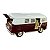 Miniatura Volkswagen Kombi Bordô e Branco Kinsmart 1:32 - Imagem 2