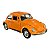 Miniatura Volkswagen Fusca Laranja RMZ 1:32 - Imagem 9