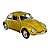 Miniatura Volkswagen Fusca Dourado RMZ 1:32 - Imagem 9