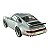 Miniatura Porsche 911 Turbo Prata Welly 1:36 - Imagem 3