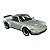 Miniatura Porsche 911 Turbo Prata Welly 1:36 - Imagem 5