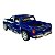 Miniatura Chevrolet Silverado Azul Kinsmart 1:46 - Imagem 4
