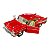 Miniatura Chevrolet Belair Vermelho Kinsmart 1:40 - Imagem 6