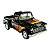 Miniatura Chevrolet Stepside Fire Preto Kinsmart 1:32 - Imagem 4