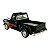 Miniatura Chevrolet Stepside Fire Preto Kinsmart 1:32 - Imagem 6