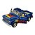 Miniatura Chevrolet Stepside Fire Azul Kinsmart 1:32 - Imagem 3