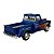 Miniatura Chevrolet Stepside Fire Azul Kinsmart 1:32 - Imagem 4