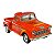 Miniatura Chevrolet Stepside Fire Laranja Kinsmart 1:32 - Imagem 2