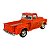 Miniatura Chevrolet Stepside Fire Laranja Kinsmart 1:32 - Imagem 3