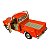 Miniatura Chevrolet Stepside Fire Laranja Kinsmart 1:32 - Imagem 6