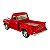 Miniatura Chevrolet Stepside Vermelho Kinsmart 1:32 - Imagem 3