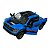 Miniatura Ford F150 Raptor Libery Azul Kinsmart 1:46 - Imagem 6