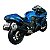 Miniatura Moto Kawasaki Ninja ZX14R Azul Maisto 1:18 - Imagem 2
