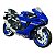 Miniatura Moto Yamaha YZF R1 Azul Maisto 1:18 - Imagem 1