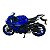 Miniatura Moto Yamaha YZF R1 Azul Maisto 1:18 - Imagem 3