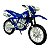 Miniatura Moto Yamaha TTR 250 Azul Maisto 1:18 - Imagem 1