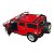 Miniatura Hummer H2 Suv 2008 Vermelho Metal 1:32 - Imagem 3