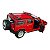 Miniatura Hummer H2 Suv 2008 Vermelho Metal 1:32 - Imagem 5