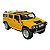 Miniatura Hummer H2 Suv 2008 Amarelo Metal 1:32 - Imagem 2