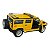 Miniatura Hummer H2 Suv 2008 Amarelo Metal 1:32 - Imagem 7