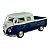 Miniatura Volkswagen Kombi Picape Cab Dupla Azul 1:32 - Imagem 1