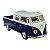 Miniatura Volkswagen Kombi Picape Cab Dupla Azul 1:32 - Imagem 2