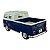 Miniatura Volkswagen Kombi Picape Cab Dupla Azul 1:32 - Imagem 5