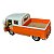 Miniatura Volkswagen Kombi Picape Cab Dupla Laranja 1:32 - Imagem 6